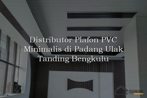 Distributor Plafon PVC Minimalis di Padang Ulak Tanding Bengkulu
