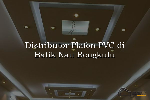 Distributor Plafon PVC di Batik Nau Bengkulu