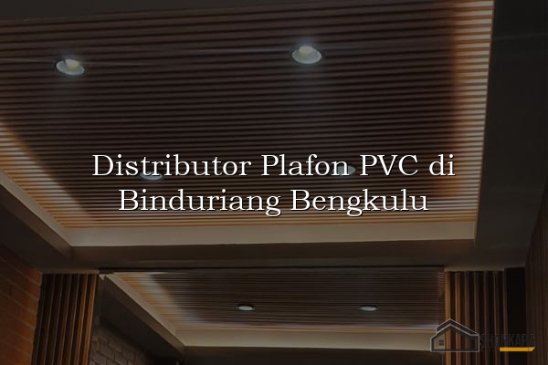 Distributor Plafon PVC di Binduriang Bengkulu