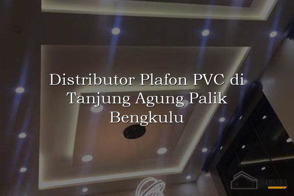 Distributor Plafon PVC di Tanjung Agung Palik Bengkulu
