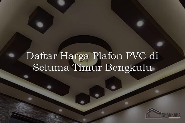 Daftar Harga Plafon PVC di Seluma Timur Bengkulu