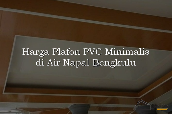 Harga Plafon PVC Minimalis di Air Napal Bengkulu