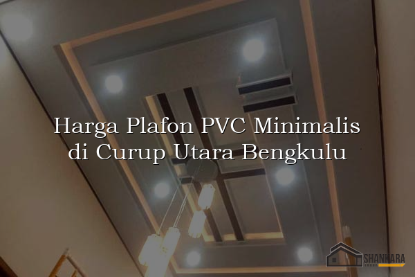 Harga Plafon PVC Minimalis di Curup Utara Bengkulu