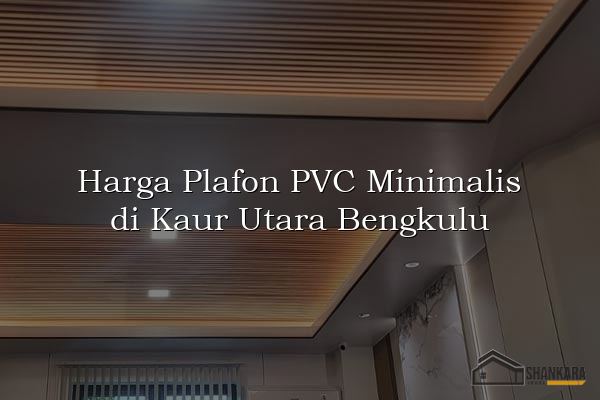 Harga Plafon PVC Minimalis di Kaur Utara Bengkulu