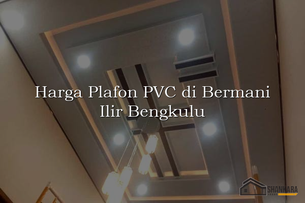 Harga Plafon PVC di Bermani Ilir Bengkulu