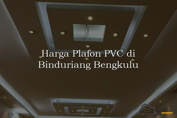 Harga Plafon PVC di Binduriang Bengkulu