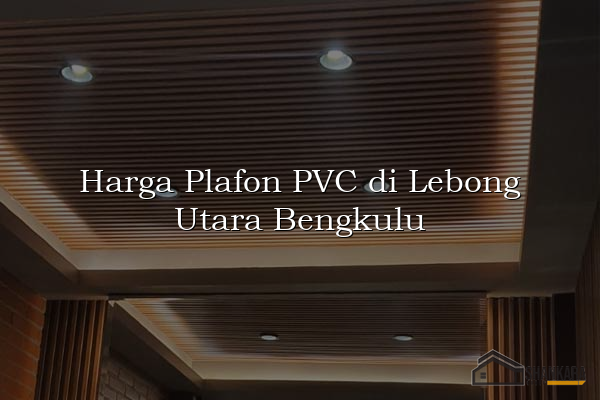 Harga Plafon PVC di Lebong Utara Bengkulu