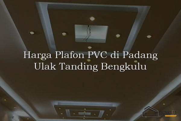 Harga Plafon PVC di Padang Ulak Tanding Bengkulu