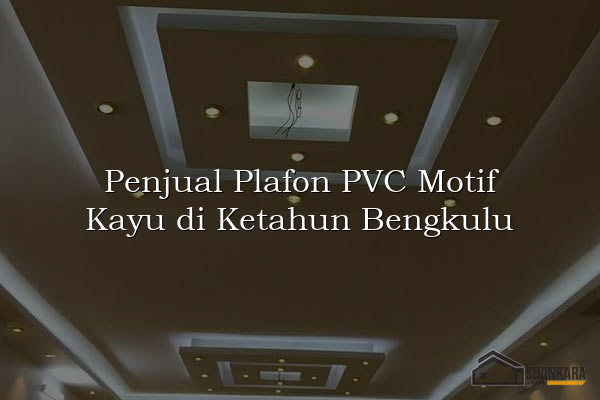 Penjual Plafon PVC Motif Kayu di Ketahun Bengkulu