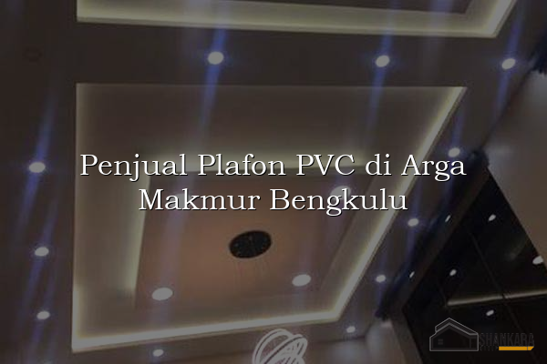Penjual Plafon PVC di Arga Makmur Bengkulu