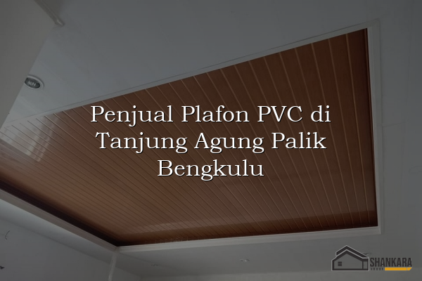 Penjual Plafon PVC di Tanjung Agung Palik Bengkulu