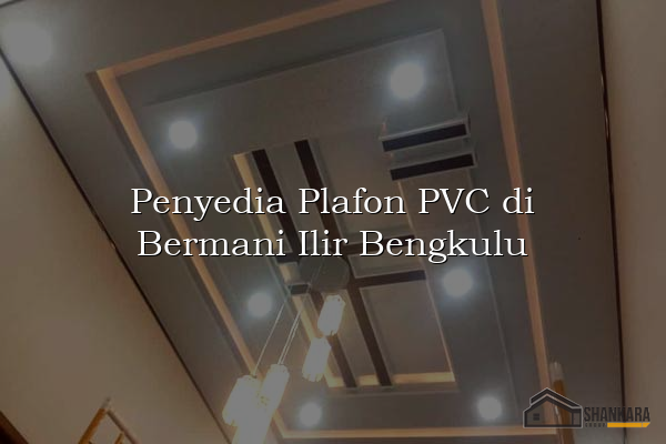 Penyedia Plafon PVC di Bermani Ilir Bengkulu