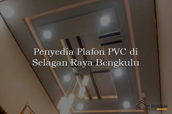 Penyedia Plafon PVC di Selagan Raya Bengkulu