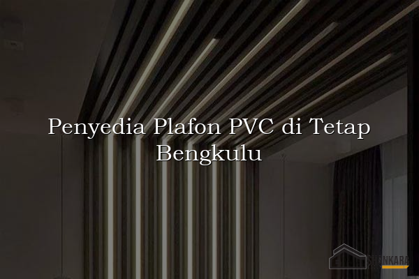 Penyedia Plafon PVC di Tetap Bengkulu