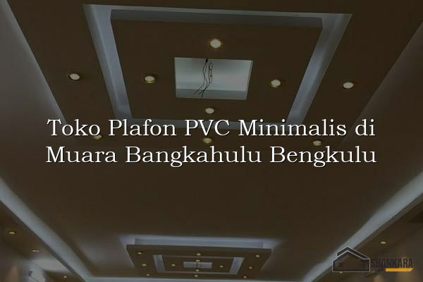 Toko Plafon PVC Minimalis di Muara Bangkahulu Bengkulu