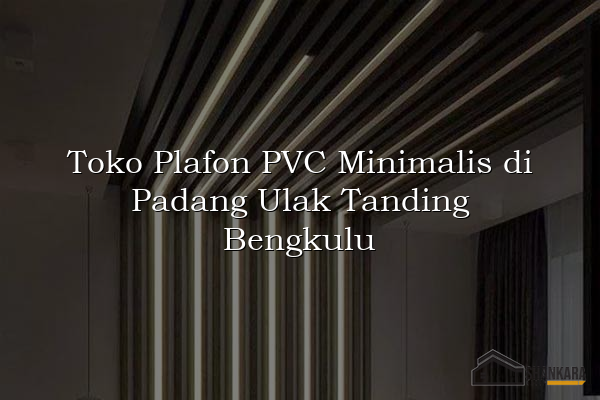 Toko Plafon PVC Minimalis di Padang Ulak Tanding Bengkulu